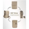 befen Genuine Leather Small Crossbody Bags for Women, Woman Cell