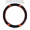 Binsheo Leather Steering Wheel Cover, Breathable, Anti Slip & Odor
