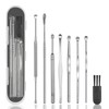 8 Pcs Ear Wax Removal Kit,Professional Double-Headed Ear Pick Earwax