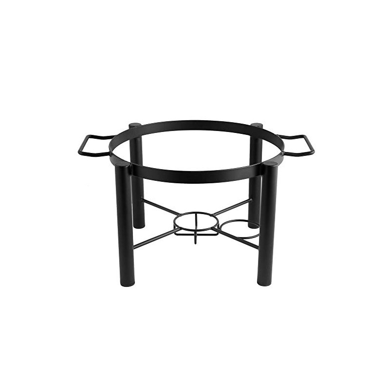 TableTop King Wrought Iron Pillar Round Chafer Stand
