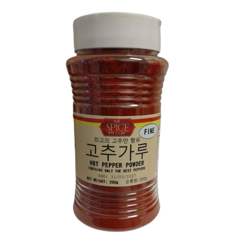 Korean Gochugaru Red Pepper Chilli Powder (Fine) 200g by The