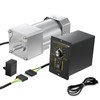 Bemonoc AC Variable Speed Gear Motor with Speed Controller, 300W