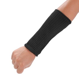 Leapiture 1 Pair Arm Protector Cut Resistant Sleeves Anti Cut Arm Guard Forearm Protector Sleeves for Cutting Scratching Protective(22cm)