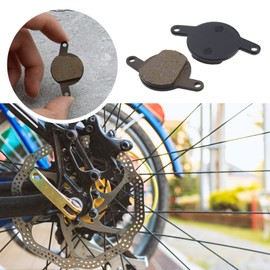 ECSiNG 2 Pairs of Resin Semi Metallic Bike Disc Brake Pads Compatible With Magura Clara 3.1 3.2 Louise 3.1 3.2 with Positioning Pins 4mm Thickness Replacement Parts