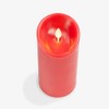 Luminara Flameless LED Battery Operated Flickering Pillar Moving Flame Candles