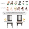 YISUN Waterproof Seat Covers for Dining Room, Stretch Removable Washable