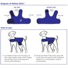 Mellow Shirt Dog Anxiety Calming Wrap, Large, Aluminum