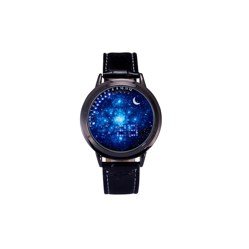 MINILUJIA LED Touch Screen Watch Unique Cool Watch Meteor Shower/Wish