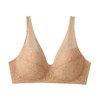 Gunze EB1229H Women's Wireless Bra, Lightweight Bra, Full Cup, New