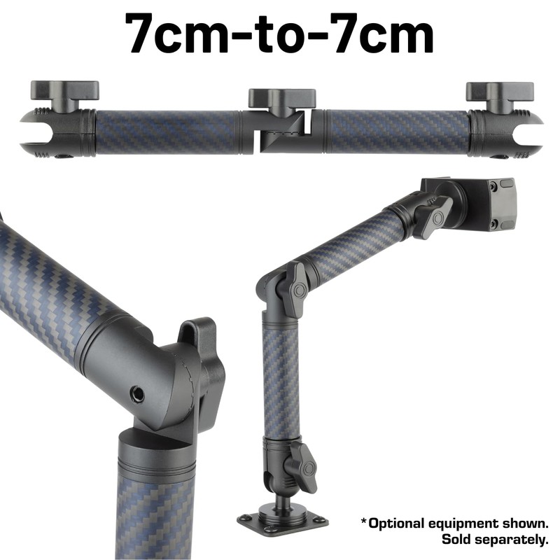 Bulletpoint Locking Adjustable Carbon Fiber Kevlar Mounting Arm with Articulating