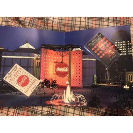 5th Anniversary 96 World Of Coke Mint Folder Cocacola White Black Phonecard Set