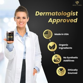 Nature's Blessing Anti-Aging Beef Tallow Cream for Fine Lines & Wrinkles | Collagen Booster Infused w/Organic Honey & Shea Butter | Deep Hydration for Youthful Glow