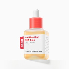 Seongbun Editor 성분에디터 레드어성초 바하 리노 진정 앰플 40ml Ingredient Editor Red Calamine BHA Lino Soothing Ampoule 40ml