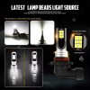 AJHGFOW 9145 9140 H10 LED Fog Light Bulbs Super Bright