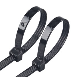 Long zip ties 24 inch heavy duty zip ties for outdoor use 50 pcs strong extra thick wire ties black cable ties uv resistant big industrial plastic tie wraps