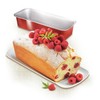 Tefal J 1640114 Delibake Kuchenform, 30 cm, Stahl, Rot