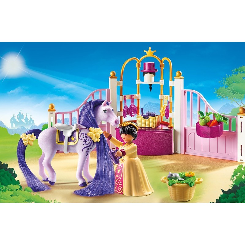 PLAYMOBIL 6855 Königlicher Pferdestall