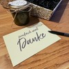 PresentFill® Folding Cards Blank in Slate Grey - 25 Folding