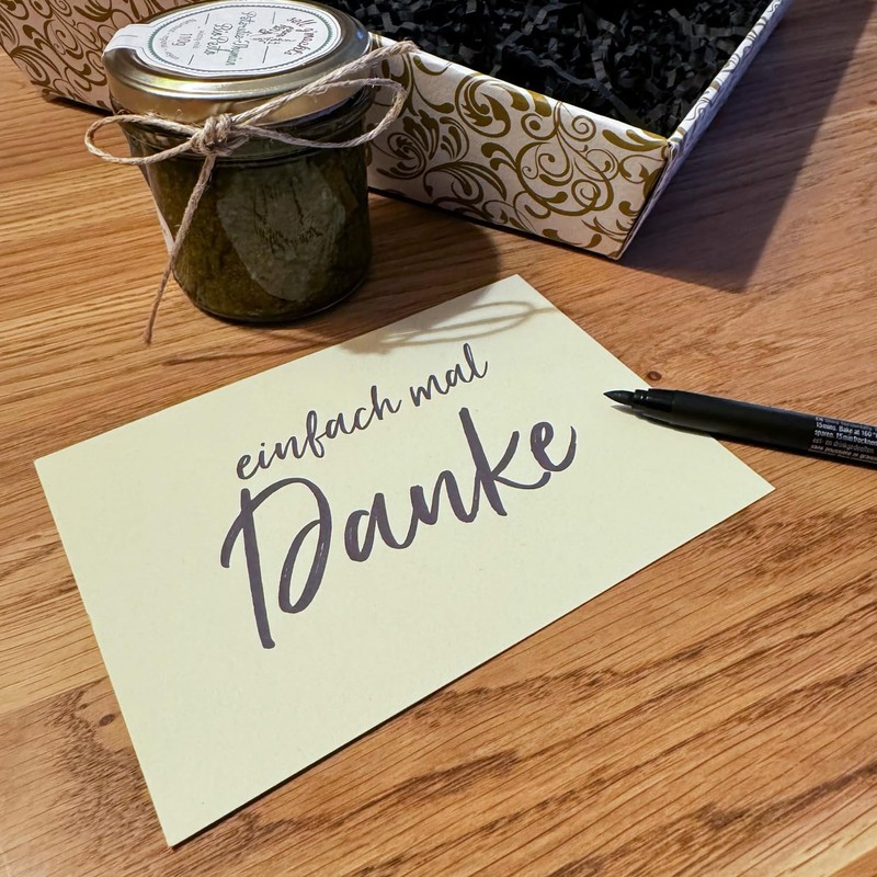 PresentFill® Folding Cards Blank in Slate Grey - 25 Folding