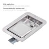 Yctze RVs Gate Latches Flush Mount Paddle Door Latch Weatherproof