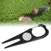 Golf Fork Divot Tool Green Fork Golf Equipment Accessories Aluminum