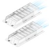 Sideways Magnetic Vent Extender for Under Furniture, Floor Resiter Vent
