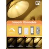 CRLight 4W Candelabra LED Edison Bulb 45W Equivalent 2700K Warm