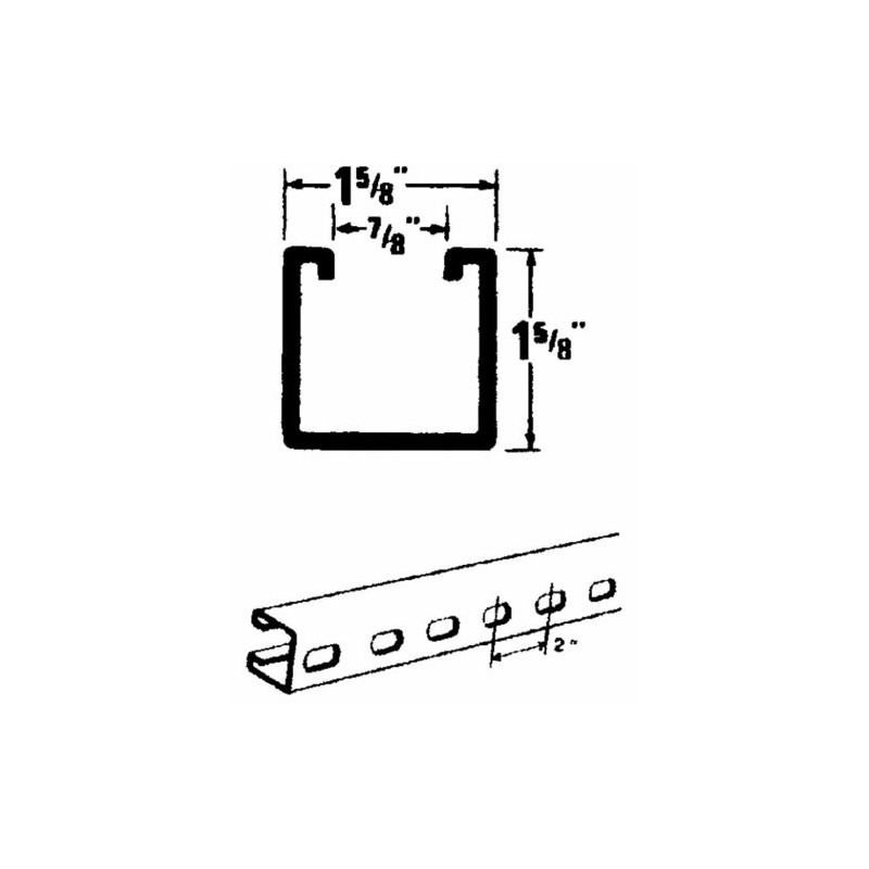 Superstrut 4' Channel Thomas & Betts