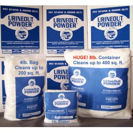 Planet Urine, Stain & Odor Remover; Urineout Powder Large 4 lb. Shaker