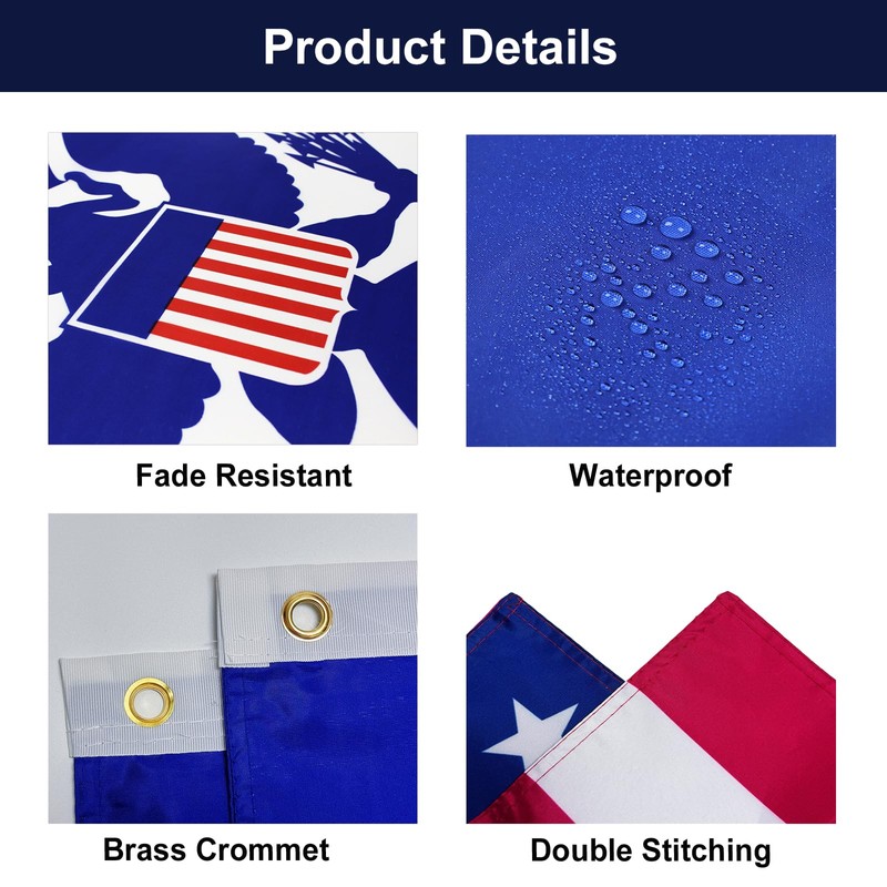 Military Flags,Military All Branch Flags, Double Sided 3 ply 3x5