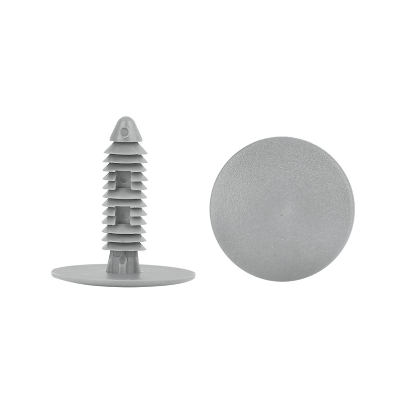 X AUTOHAUX 40 x Plastic Stud Rivets Shape Clips 8
