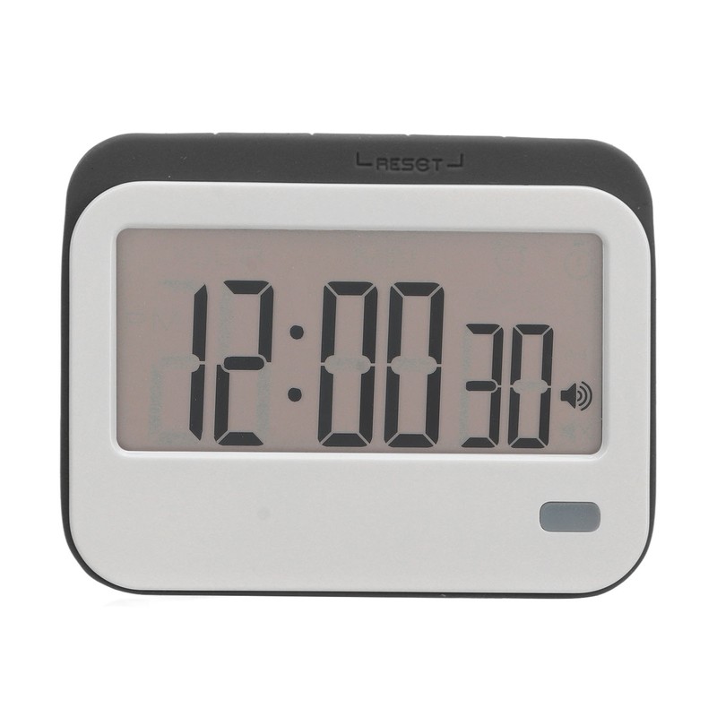 Large Digits Digital Timer Alarm Clock Mute Small Digital Kitchen