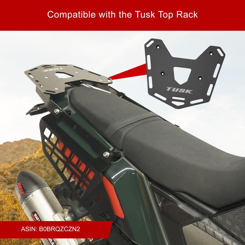 Tusk Soft Luggage Rack Compatible with Yamaha TENERE 700 2021-2024