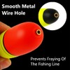 SEIWEI 5PCS Slip Bobbers Floats EVA-Slider-Bobbers Slip Corks for Sea