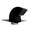 Goose Neck Painted Exhaust Roof Vent with Extension (6 Inch,