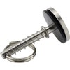 Marine Hatch Cover Pull Handle with Spring Hidden Pin Button