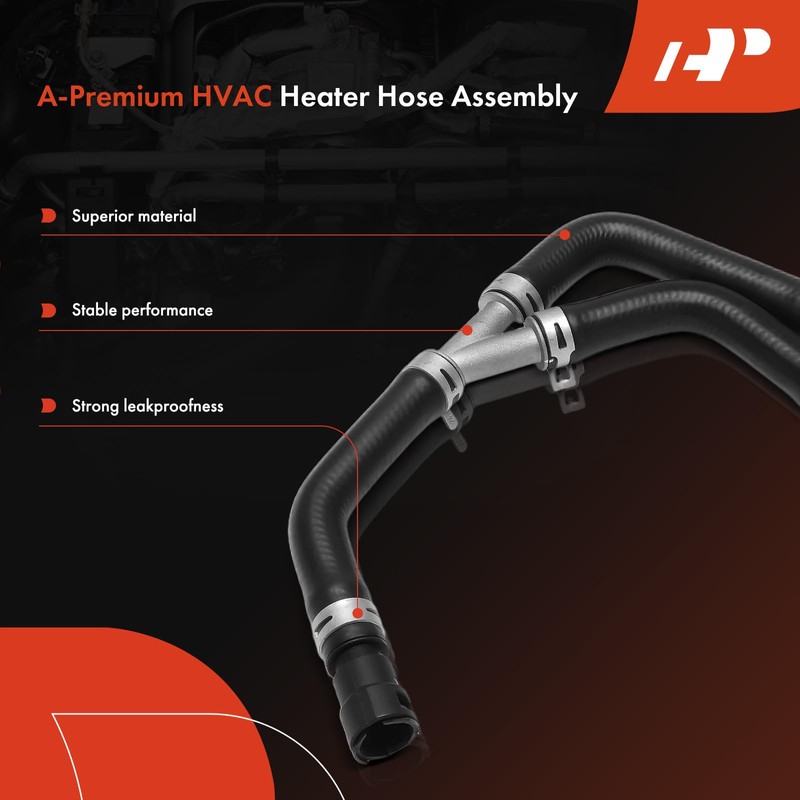 A-Premium Outlet HVAC Heater Hose Pipe Line Assembly Compatible with