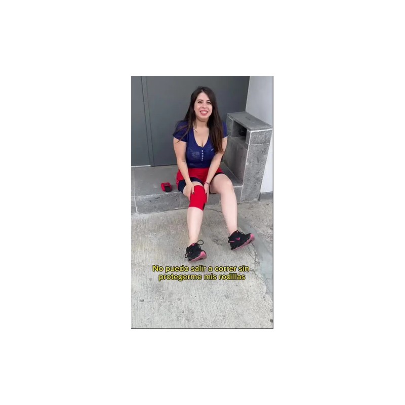Rodillera Elástica Vendas 1 Par Bandas Deportiva Rodilla Gym