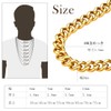 [FindChic] Men's Stainless Steel, Hypoallergenic, Simple, Hip Hop, Men's Accessories,
