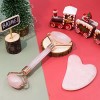 Baimei Rodillo De Jade Y Gua Sha Para Masaje Facial