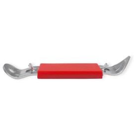 Handy Housewares Magnetic Bottle Opener/Classic Can Tapper with Magnet (1 Pack, Red)