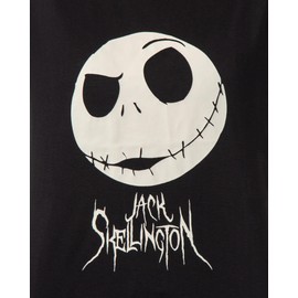 INTIMO The Nightmare Before Christmas Women's Jack Skellington Jogger Pajama Set (XX-Large) Black