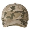 Joe's USA Classic Cotton Adjustable Low Crown Cotton Baseball Cap-Tan