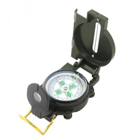Brújula militar. Brújula lensatic. Brújula de supervivencia de senderismo al aire libre. Brújula de supervivencia para acampar y niños. Duradera orien