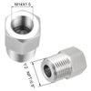 sourcing map Reducing Pipe Connection Adapter 1/2 NPT Male to