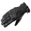 Komine GK-263 Motorcycle Leather Gloves Black S