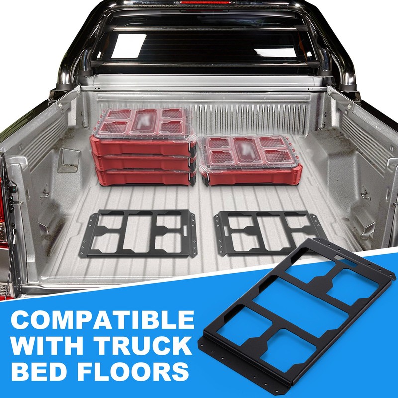 MorningRo 2 Pcs Mounting Plate Compatible with Milwaukee Packout Toolbox