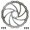 BRAKCO Mountain Bike Disc Brake Rotor 6 Bolts 203mm