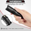 Honoson 6 Pieces Red Light Flashlight LED Single Mode Torch