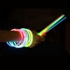 NEON FUN 100 Glow Sticks Cold White Includes 100x TopFlex